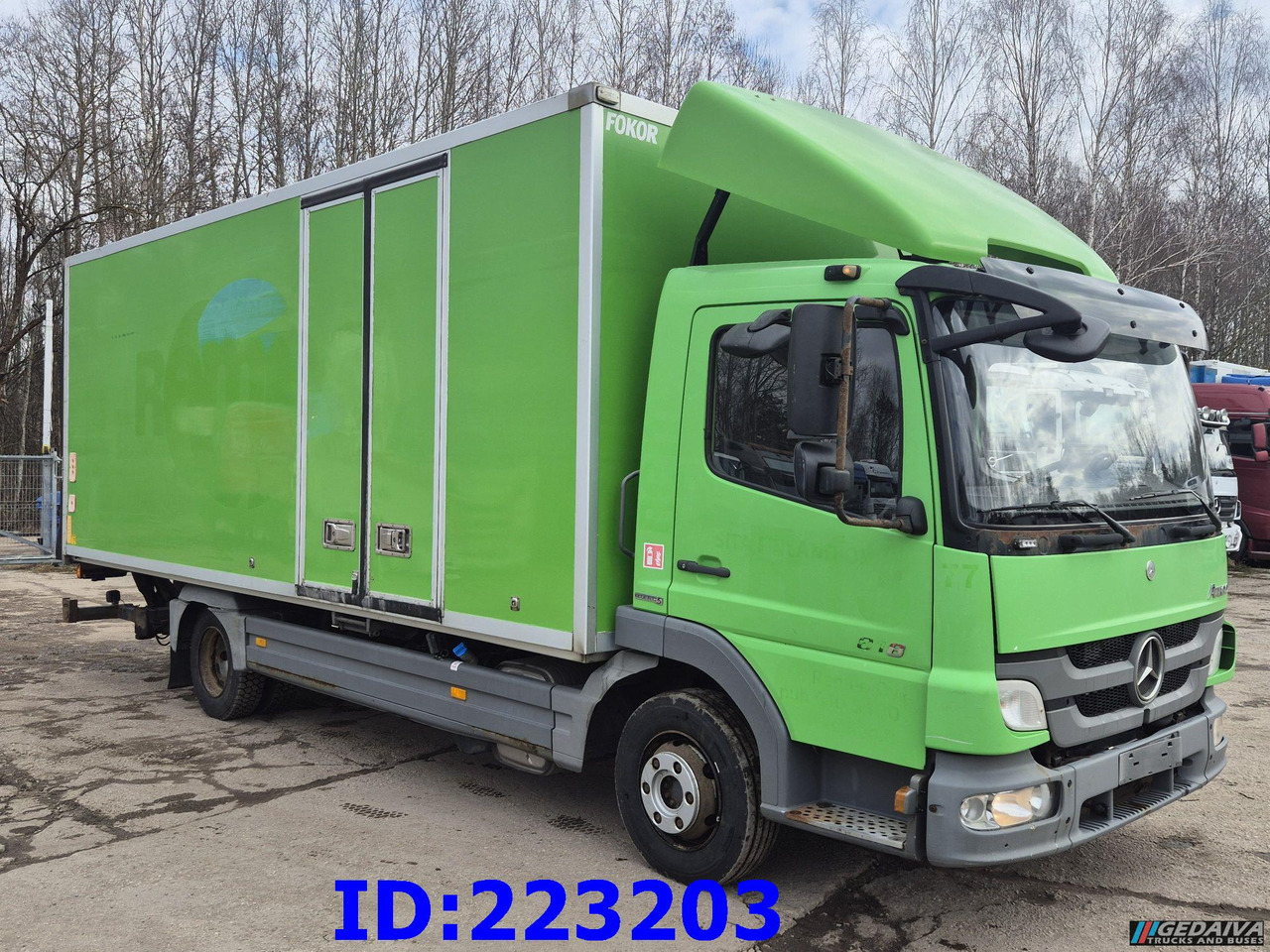 MERCEDES-BENZ Atego 818 4x2 Euro5 Manual - Koffer LKW: das Bild 4 MERCEDES-BENZ Atego 818 4x2 Euro5 Manual - Koffer LKW: das Bild 4