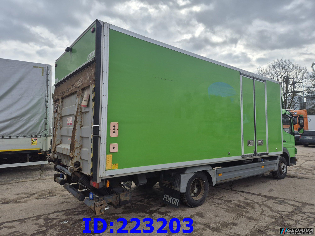 MERCEDES-BENZ Atego 818 4x2 Euro5 Manual - Koffer LKW: das Bild 5 MERCEDES-BENZ Atego 818 4x2 Euro5 Manual - Koffer LKW: das Bild 5