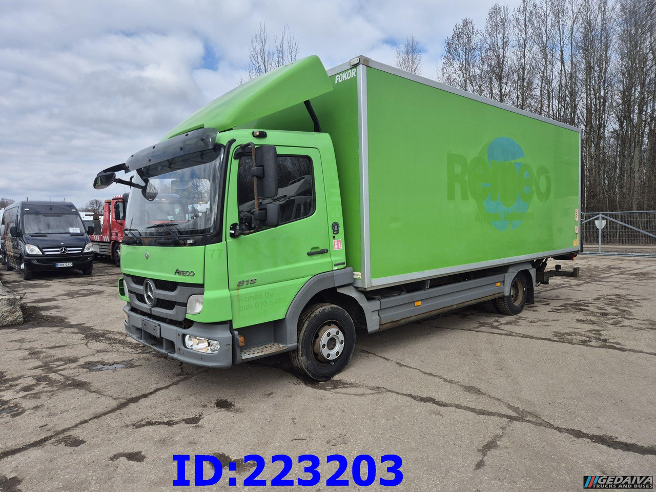 MERCEDES-BENZ Atego 818 4x2 Euro5 Manual - Koffer LKW: das Bild 1 MERCEDES-BENZ Atego 818 4x2 Euro5 Manual - Koffer LKW: das Bild 1