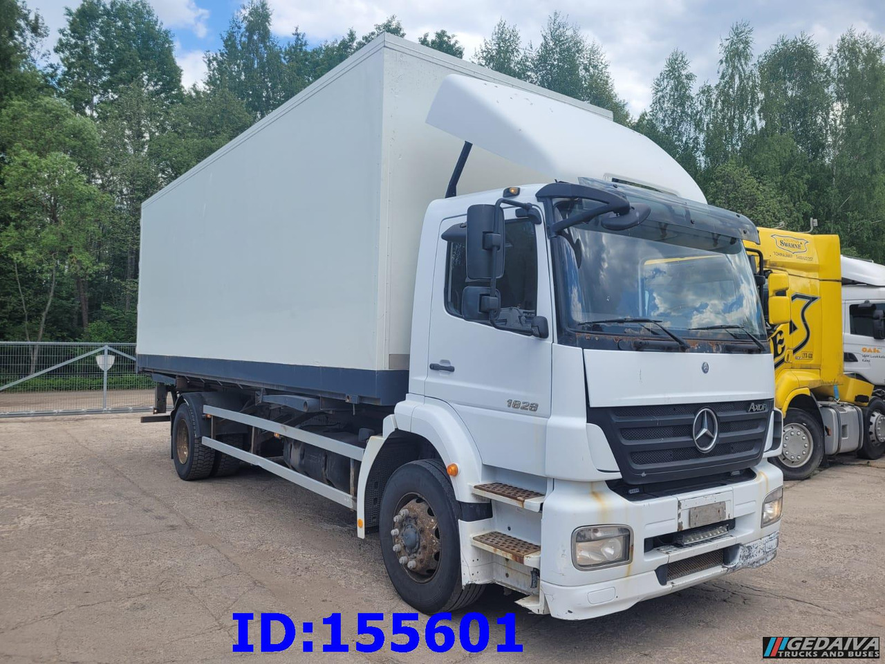 MERCEDES-BENZ Axor 1828 Manual - Isotherm LKW: das Bild 4 MERCEDES-BENZ Axor 1828 Manual - Isotherm LKW: das Bild 4