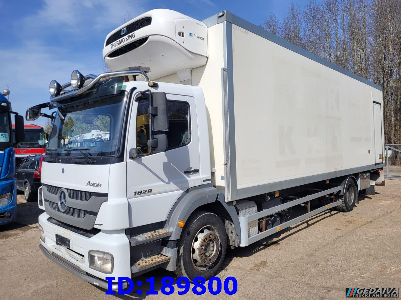 MERCEDES-BENZ Axor 1829 Euro5 Manual + Tail lift - Kühlkoffer LKW: das Bild 1 MERCEDES-BENZ Axor 1829 Euro5 Manual + Tail lift - Kühlkoffer LKW: das Bild 1