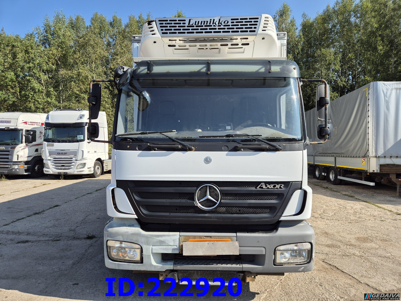 MERCEDES-BENZ Axor 1829 Manual + Tail lift - Kühlkoffer LKW: das Bild 2 MERCEDES-BENZ Axor 1829 Manual + Tail lift - Kühlkoffer LKW: das Bild 2