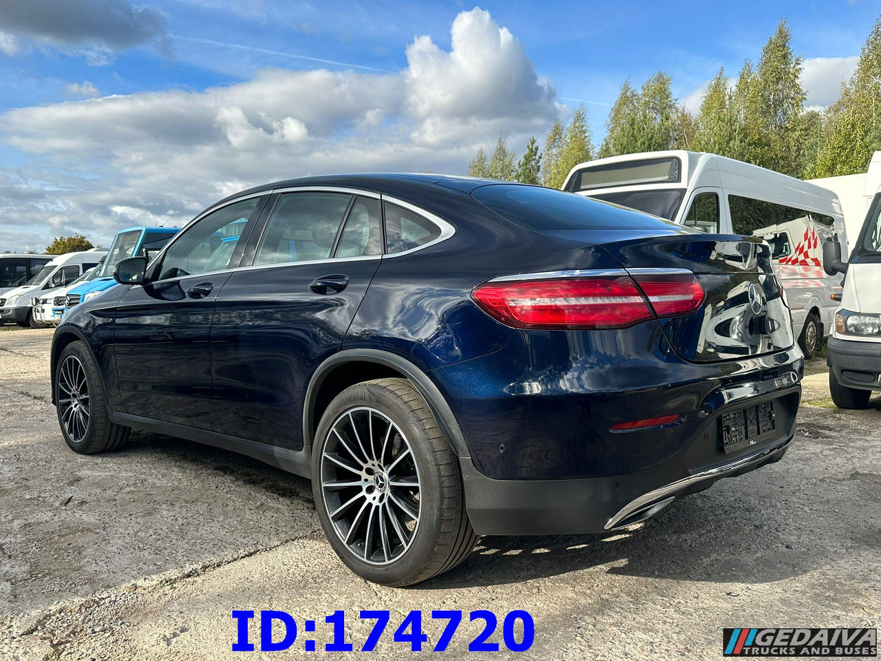 SUV/ Geländewagen MERCEDES-BENZ GLC Coupe 220 4x4: das Bild 8