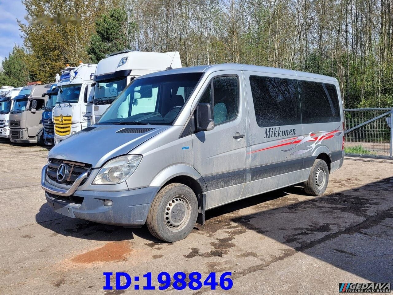 Kleinbus, Personentransporter Mercedes-Benz Sprinter 316 Euro5 (Engine problem): das Bild 1