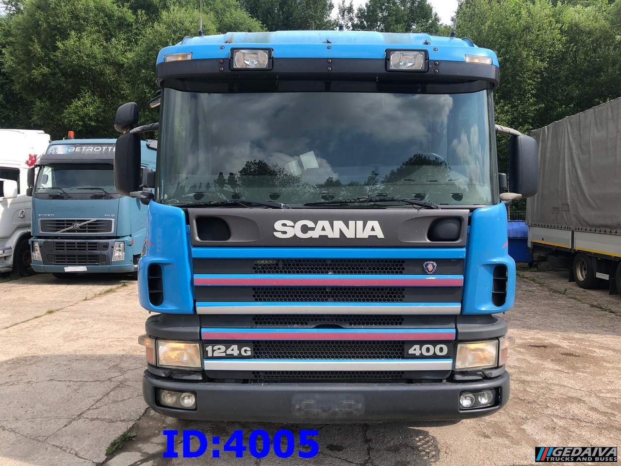 SCANIA 124 400 8x4 - Seil Abrollkipper: das Bild 2 SCANIA 124 400 8x4 - Seil Abrollkipper: das Bild 2