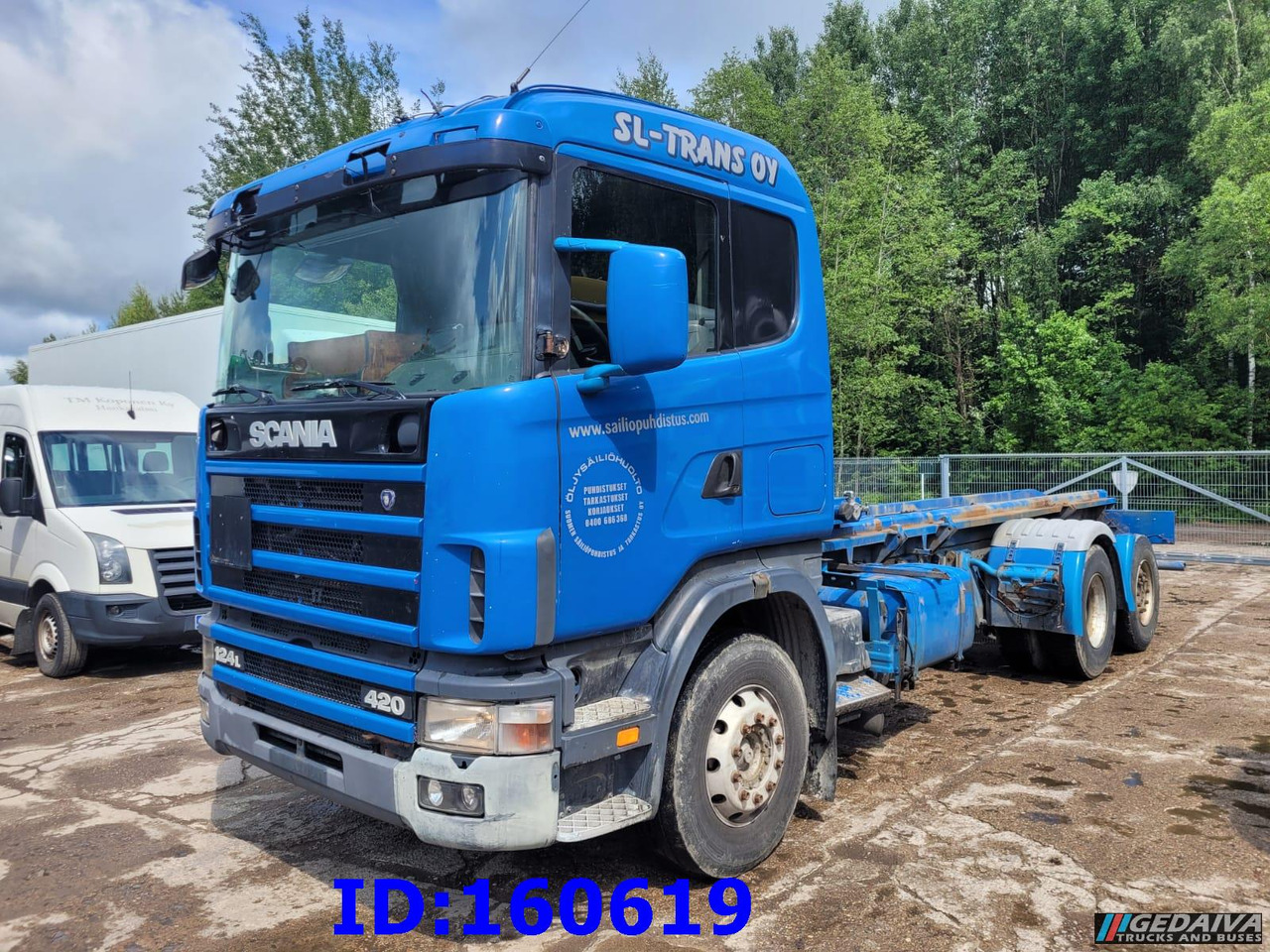 SCANIA 124 420 6x2 Manual Retarder - Fahrgestell LKW: das Bild 1 SCANIA 124 420 6x2 Manual Retarder - Fahrgestell LKW: das Bild 1
