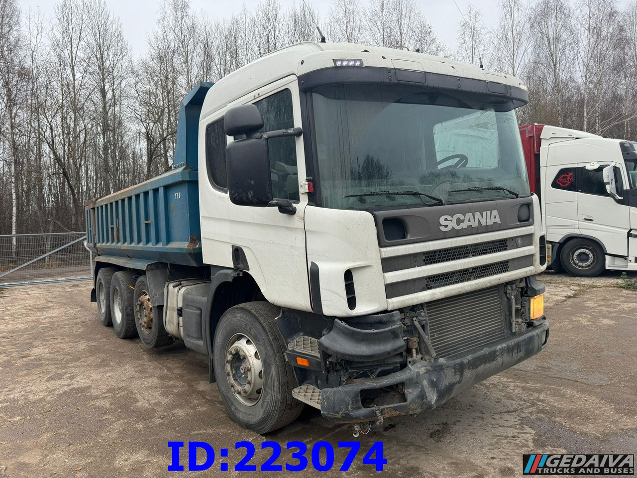 SCANIA 124 8x2 - Manual - Full steel - Kipper: das Bild 4 SCANIA 124 8x2 - Manual - Full steel - Kipper: das Bild 4
