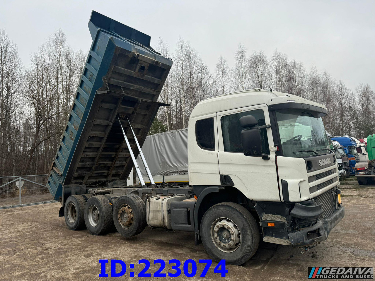SCANIA 124 8x2 - Manual - Full steel - Kipper: das Bild 5 SCANIA 124 8x2 - Manual - Full steel - Kipper: das Bild 5