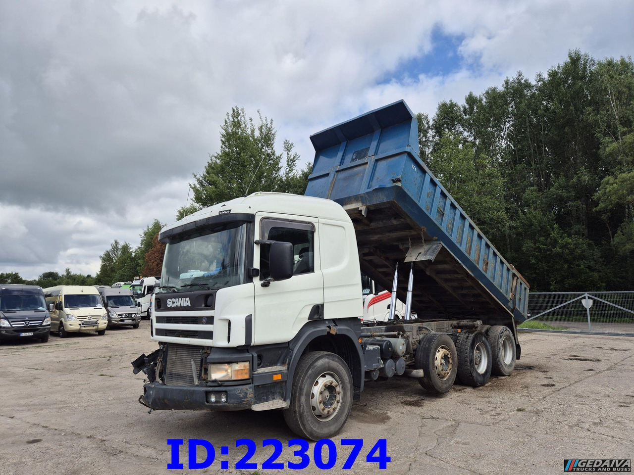 SCANIA 124 8x2 - Manual - Full steel - Kipper: das Bild 1 SCANIA 124 8x2 - Manual - Full steel - Kipper: das Bild 1