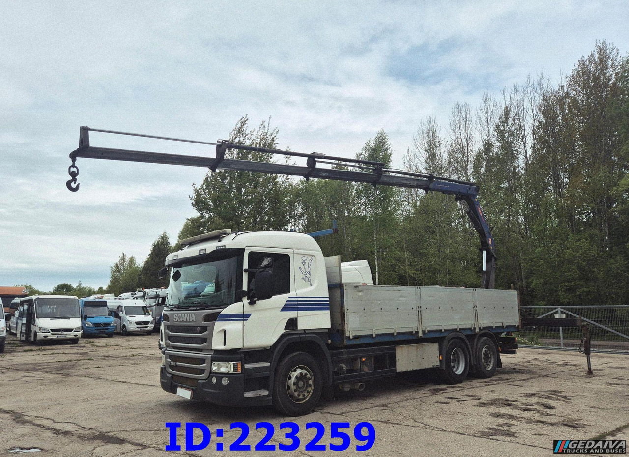 SCANIA P450 6x2 Steering axle Euro6 + PM 13.5SP - Pritsche LKW: das Bild 1 SCANIA P450 6x2 Steering axle Euro6 + PM 13.5SP - Pritsche LKW: das Bild 1