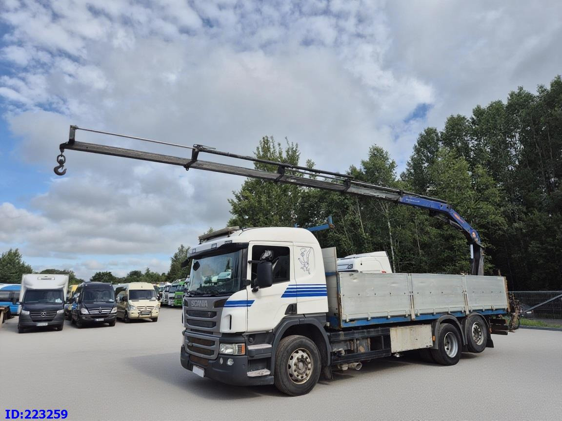 SCANIA P450 6x2 Steering axle Euro6 + PM 13.5SP - Pritsche LKW: das Bild 4 SCANIA P450 6x2 Steering axle Euro6 + PM 13.5SP - Pritsche LKW: das Bild 4