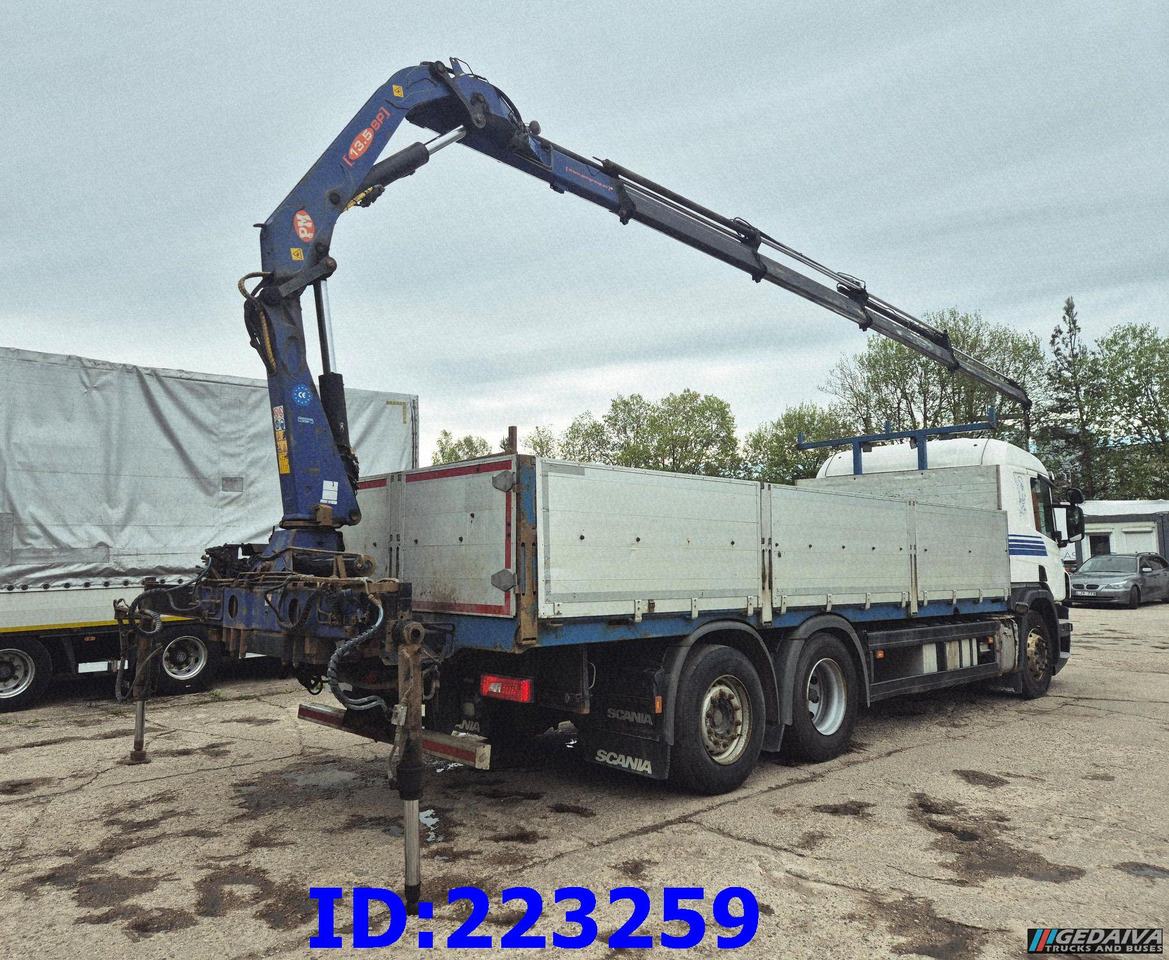 SCANIA P450 6x2 Steering axle Euro6 + PM 13.5SP - Pritsche LKW: das Bild 5 SCANIA P450 6x2 Steering axle Euro6 + PM 13.5SP - Pritsche LKW: das Bild 5