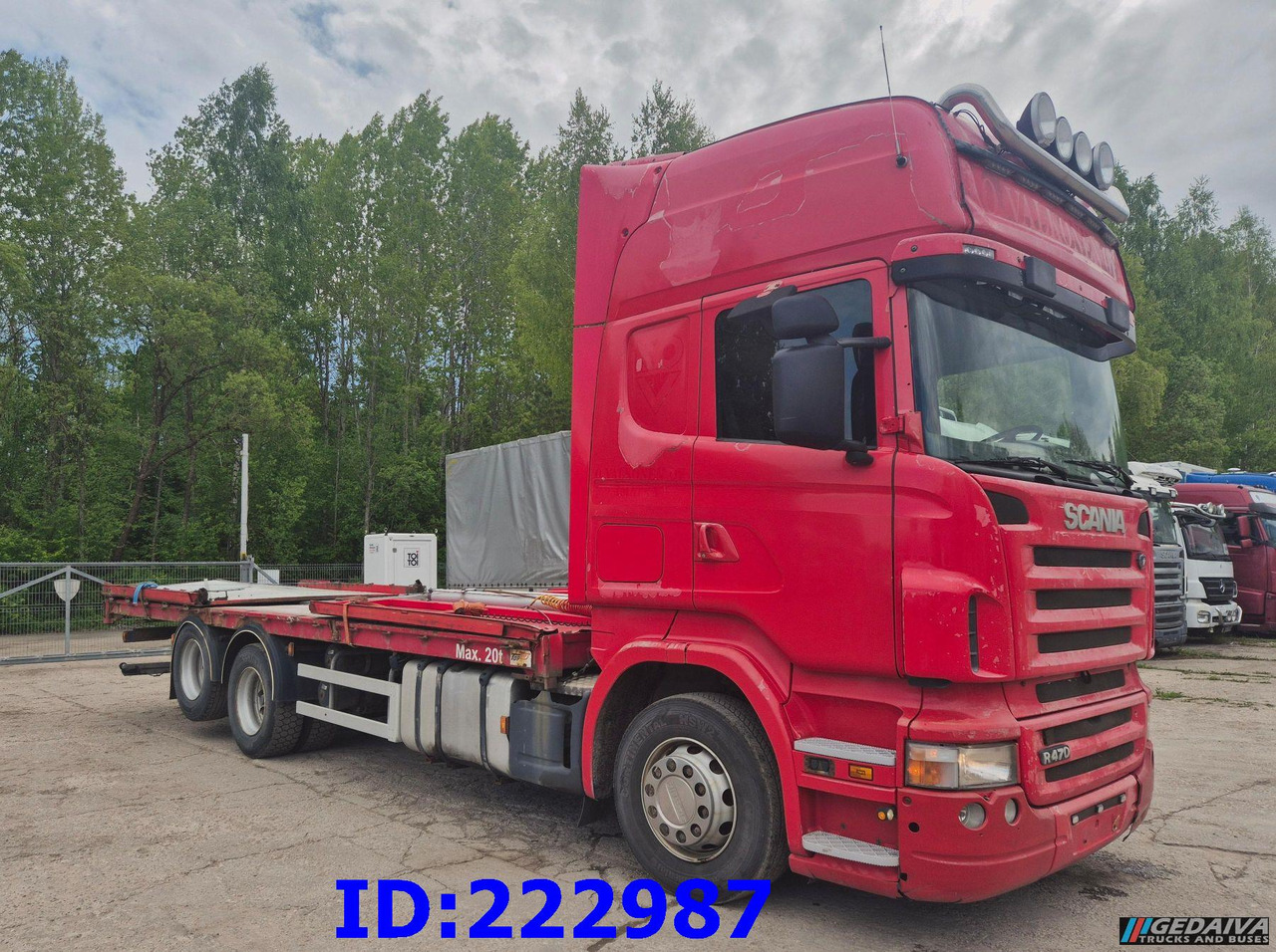 SCANIA R470 6x2 10tyre Manual - Pritsche LKW: das Bild 4 SCANIA R470 6x2 10tyre Manual - Pritsche LKW: das Bild 4