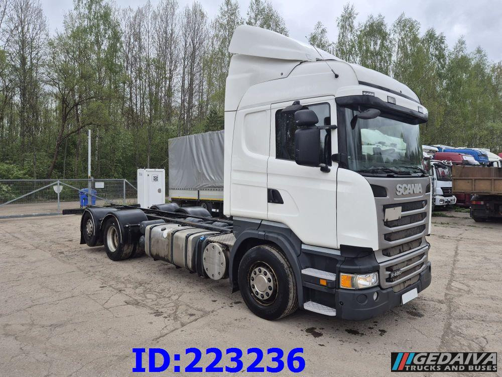 SCANIA R480 6X2 Steering axle - Fahrgestell LKW: das Bild 4 SCANIA R480 6X2 Steering axle - Fahrgestell LKW: das Bild 4