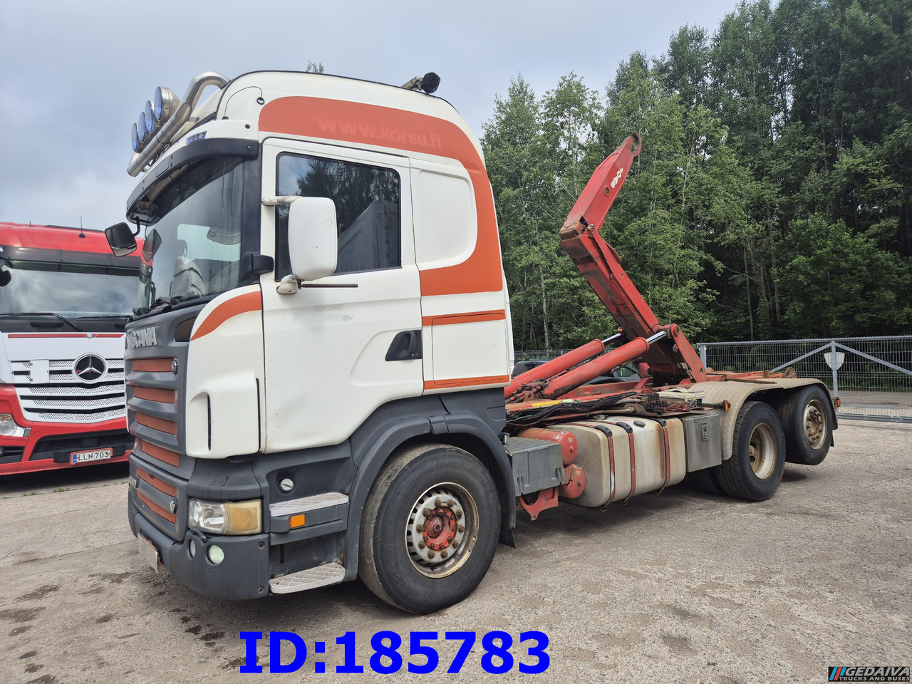 SCANIA R500 6x2 Hook lift - Abrollkipper: das Bild 1 SCANIA R500 6x2 Hook lift - Abrollkipper: das Bild 1