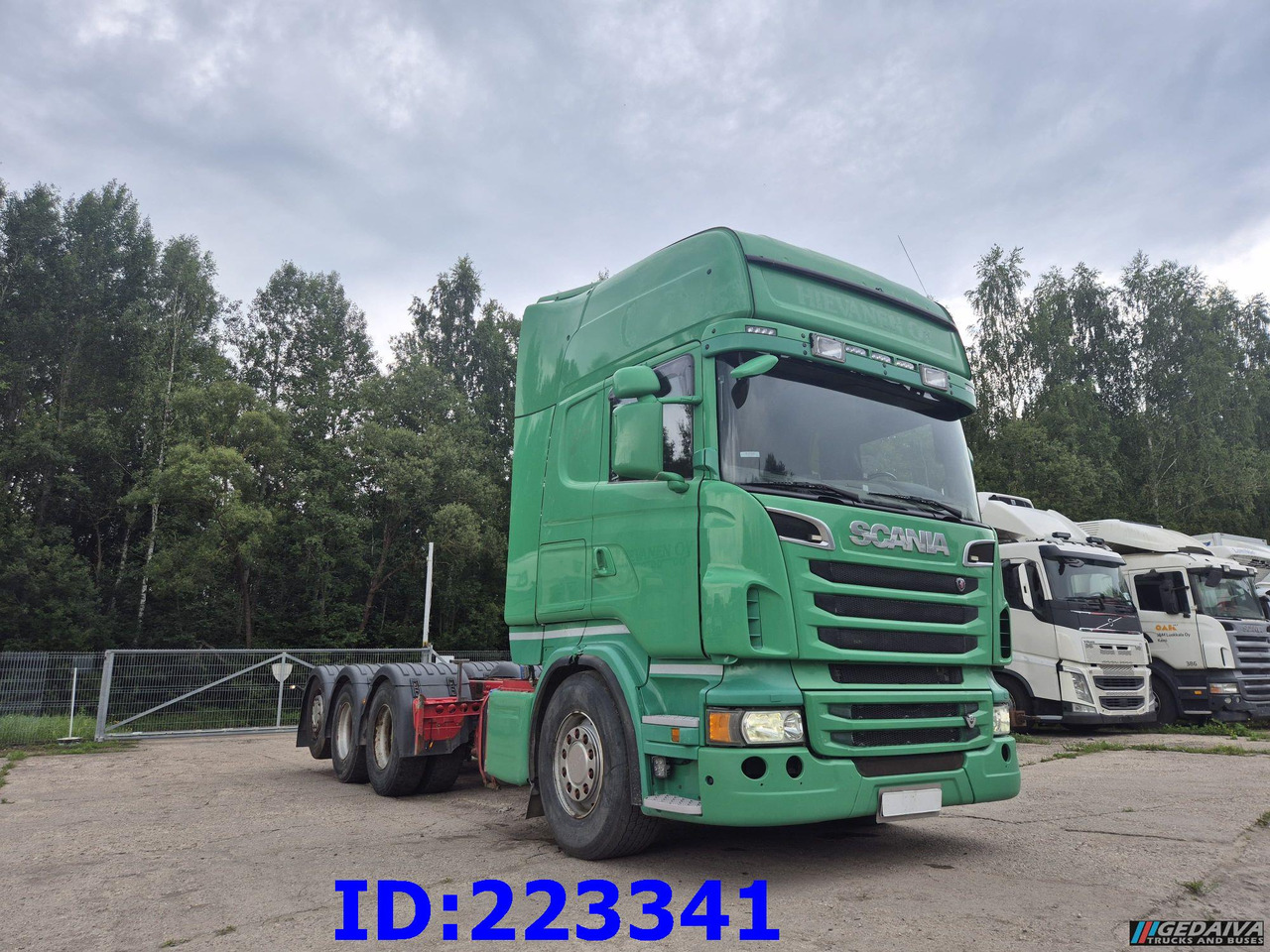 SCANIA R620 - 8x4 - Steering axle - Retarder - Fahrgestell LKW: das Bild 3 SCANIA R620 - 8x4 - Steering axle - Retarder - Fahrgestell LKW: das Bild 3