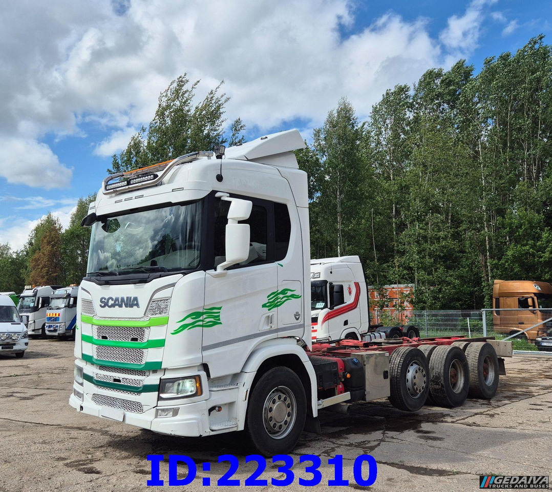 SCANIA R650 V8 8x4 BIG AXLES - Fahrgestell LKW: das Bild 1 SCANIA R650 V8 8x4 BIG AXLES - Fahrgestell LKW: das Bild 1