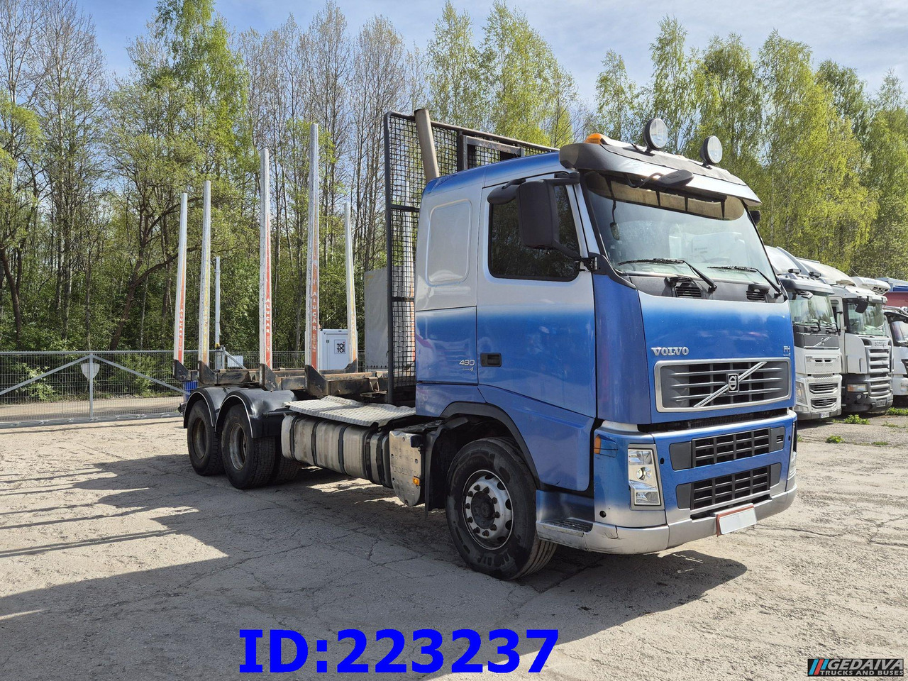 VOLVO FH13 480HP 6x4 - Holztransporter: das Bild 4 VOLVO FH13 480HP 6x4 - Holztransporter: das Bild 4