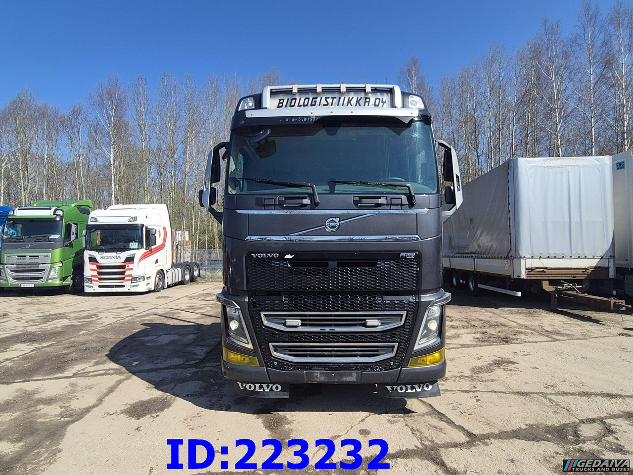 VOLVO FH16 700HP 8X4 Big Axles - Holztransporter: das Bild 2 VOLVO FH16 700HP 8X4 Big Axles - Holztransporter: das Bild 2