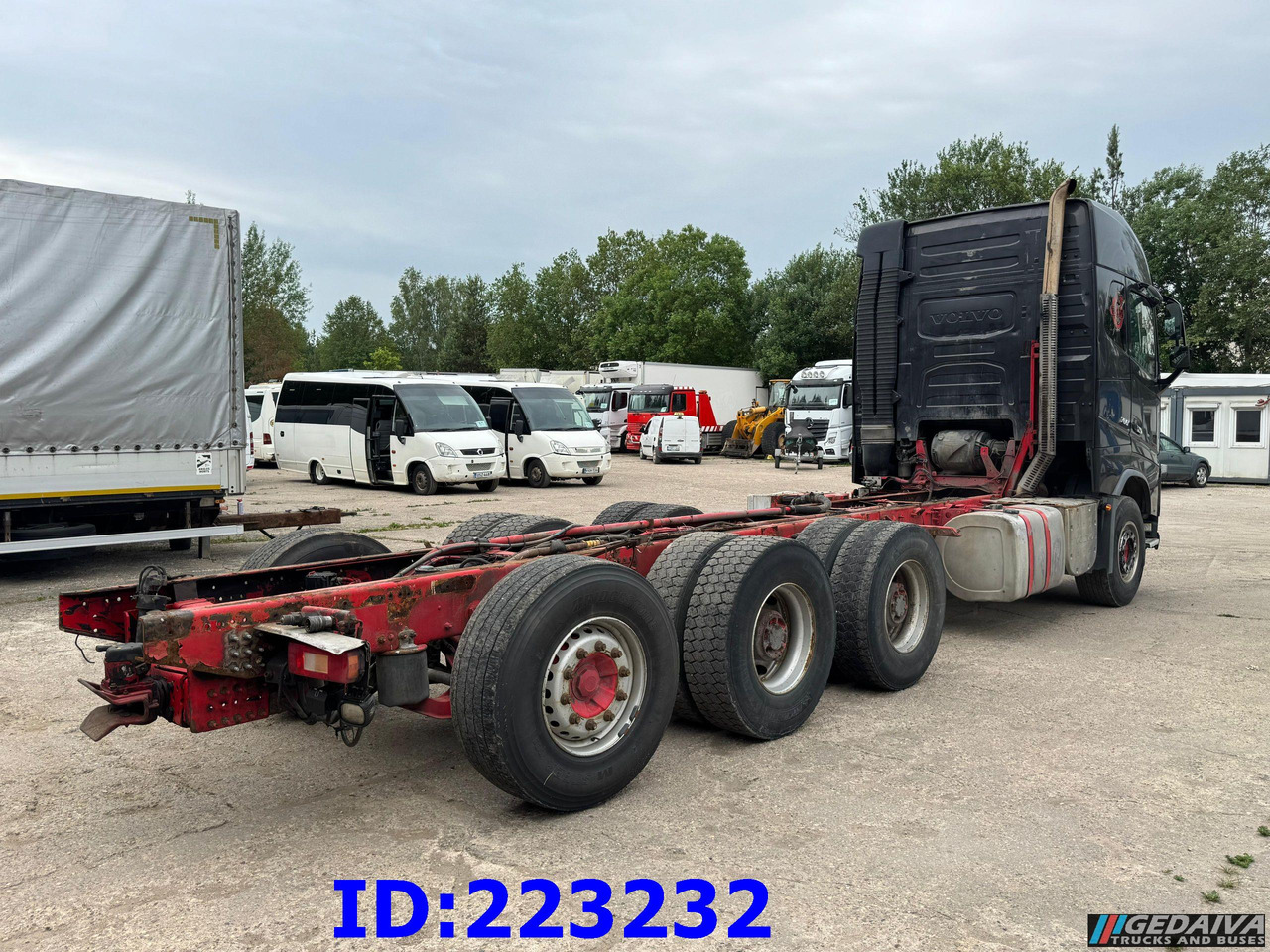 VOLVO FH16 700HP 8X4 Big Axles - Holztransporter: das Bild 4 VOLVO FH16 700HP 8X4 Big Axles - Holztransporter: das Bild 4