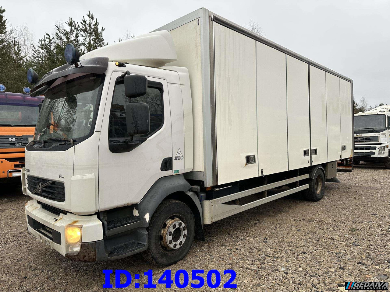 VOLVO FL 280 4x2 Manual Euro5 - Koffer LKW: das Bild 1 VOLVO FL 280 4x2 Manual Euro5 - Koffer LKW: das Bild 1