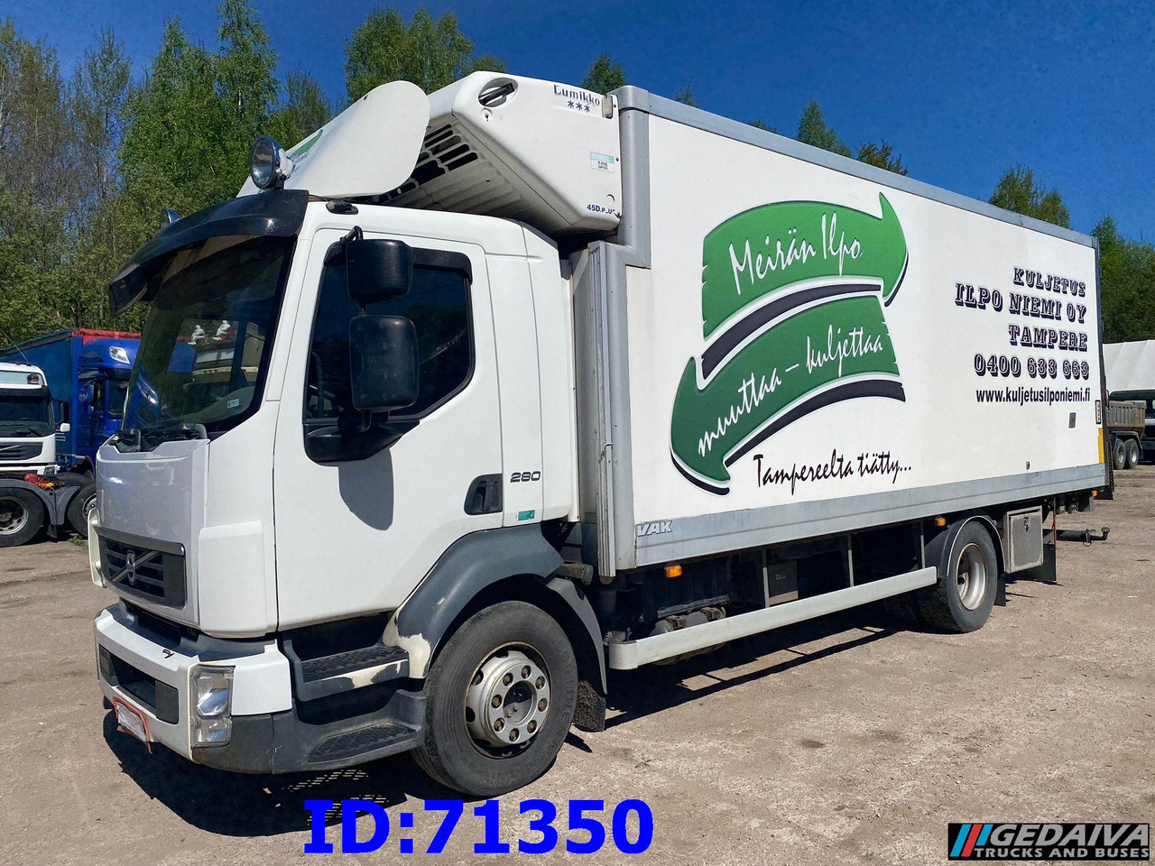 VOLVO FL 280 4x2 Refrigerator - Kühlkoffer LKW: das Bild 1 VOLVO FL 280 4x2 Refrigerator - Kühlkoffer LKW: das Bild 1