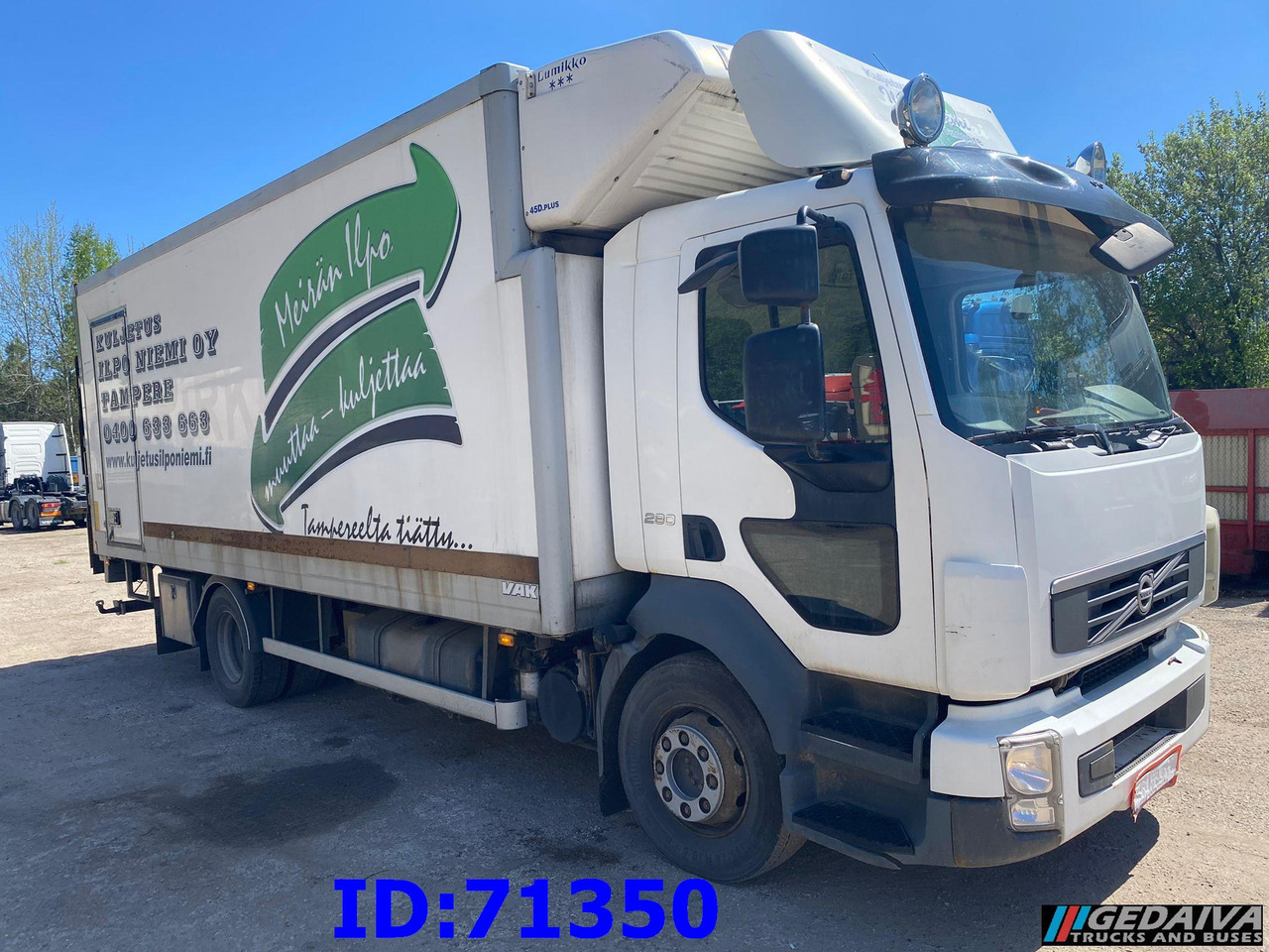 VOLVO FL 280 4x2 Refrigerator - Kühlkoffer LKW: das Bild 2 VOLVO FL 280 4x2 Refrigerator - Kühlkoffer LKW: das Bild 2