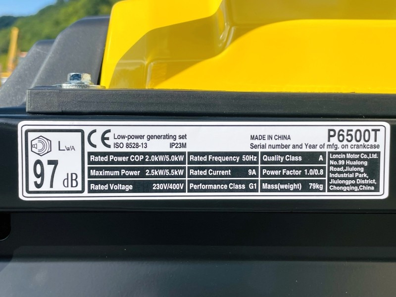 Atlas Copco P6500T (3521) - Stromgenerator: das Bild 3 Atlas Copco P6500T (3521) - Stromgenerator: das Bild 3