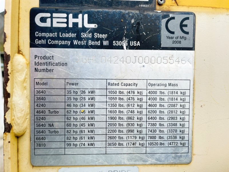 Gehl SL4240 (3746) - Kompaktlader: das Bild 3 Gehl SL4240 (3746) - Kompaktlader: das Bild 3