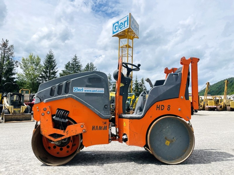Hamm HD8 VV (3821) - Straßenwalze: das Bild 1 Hamm HD8 VV (3821) - Straßenwalze: das Bild 1
