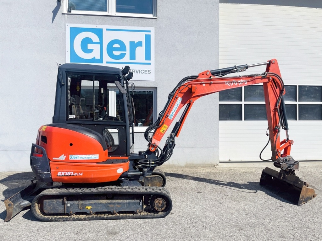 Kubota KX101-3a (4052) - Minibagger: das Bild 2 Kubota KX101-3a (4052) - Minibagger: das Bild 2