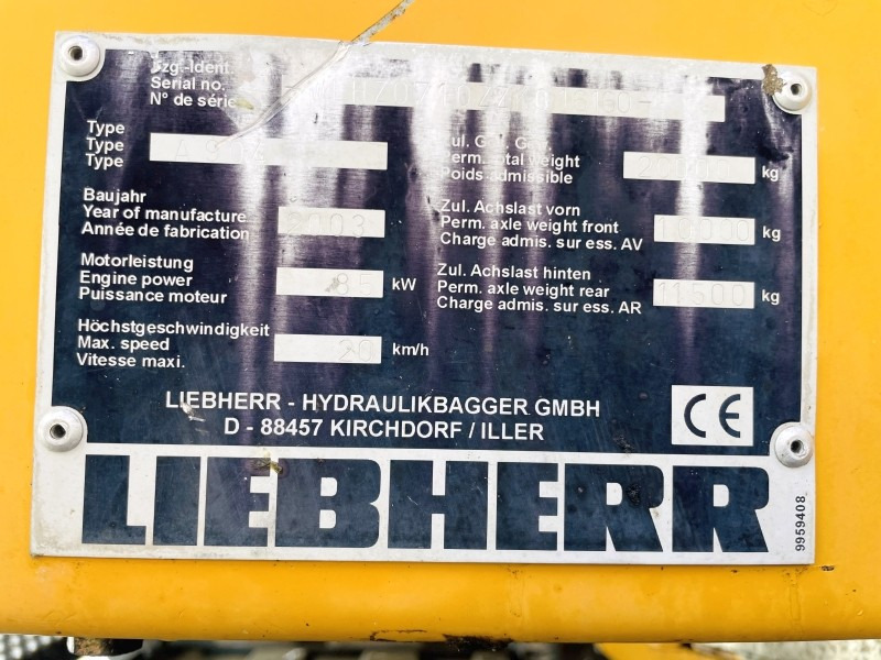 Liebherr A904 (3758) - Umschlagbagger: das Bild 5 Liebherr A904 (3758) - Umschlagbagger: das Bild 5