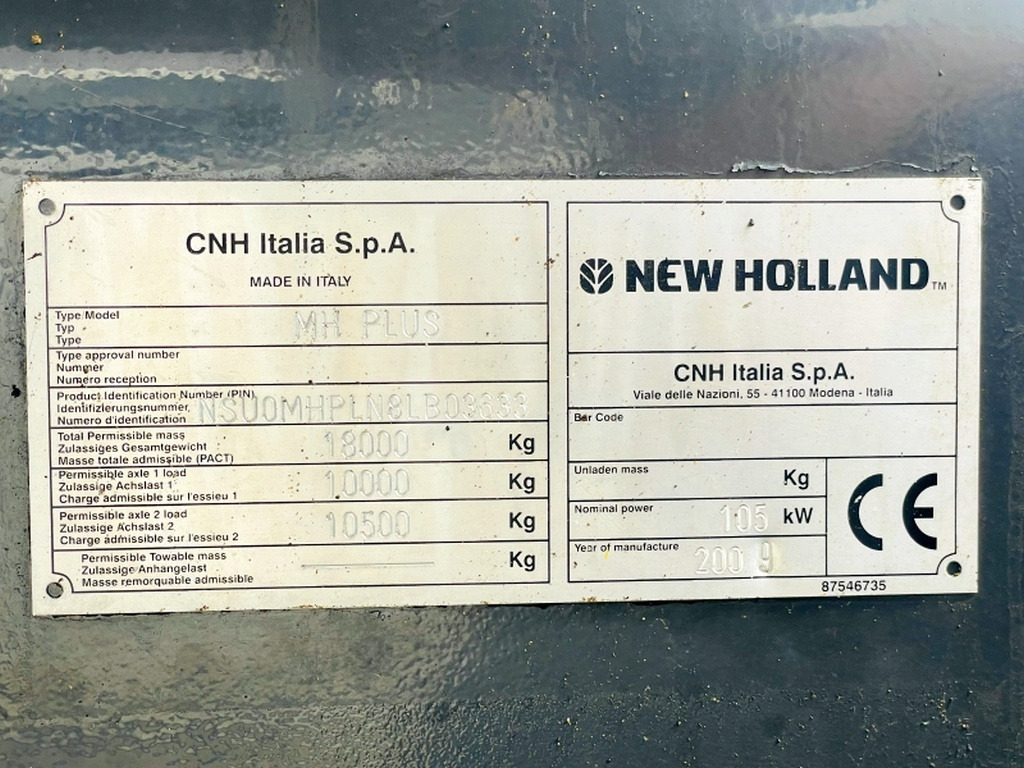 New Holland MH Plus (4054) - Mobilbagger: das Bild 3 New Holland MH Plus (4054) - Mobilbagger: das Bild 3