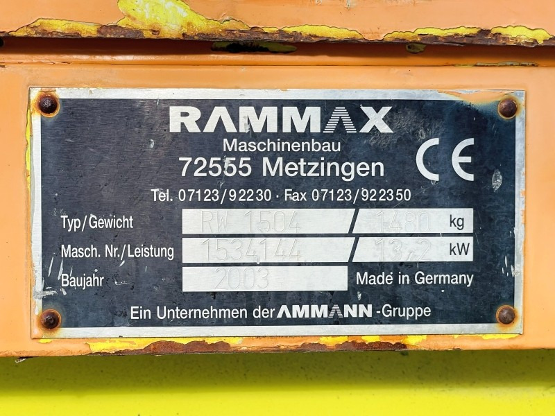 Rammax RW1504 (3721) - Kleine Walze: das Bild 3 Rammax RW1504 (3721) - Kleine Walze: das Bild 3