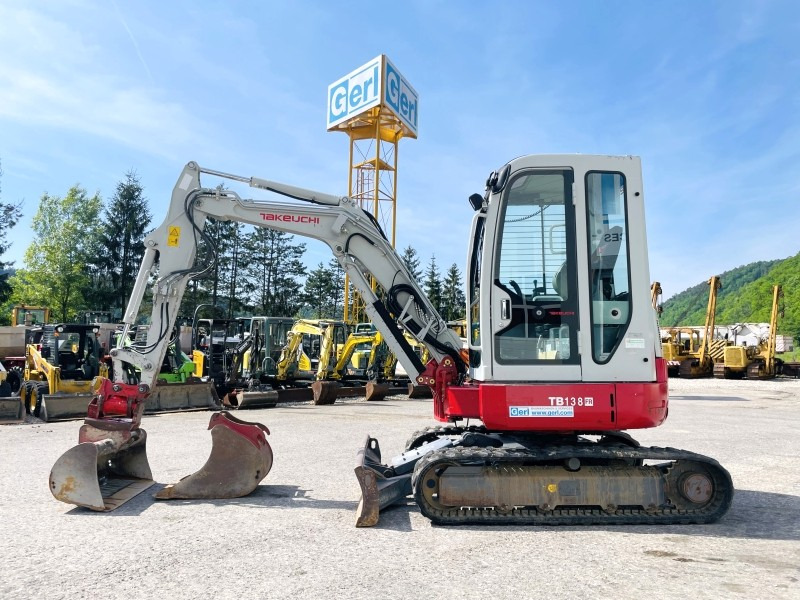Takeuchi TB138FR (3775) - Minibagger: das Bild 1 Takeuchi TB138FR (3775) - Minibagger: das Bild 1