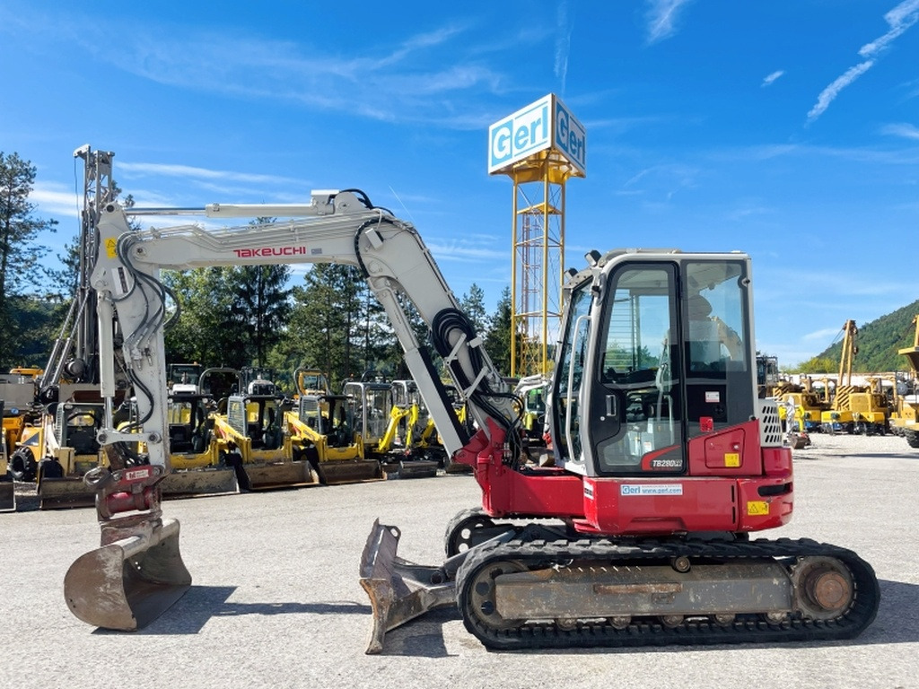 Takeuchi TB280FR (4050) - Minibagger: das Bild 1 Takeuchi TB280FR (4050) - Minibagger: das Bild 1