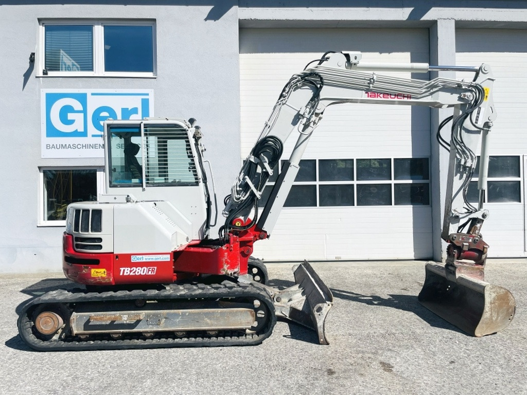 Takeuchi TB280FR (4050) - Minibagger: das Bild 2 Takeuchi TB280FR (4050) - Minibagger: das Bild 2