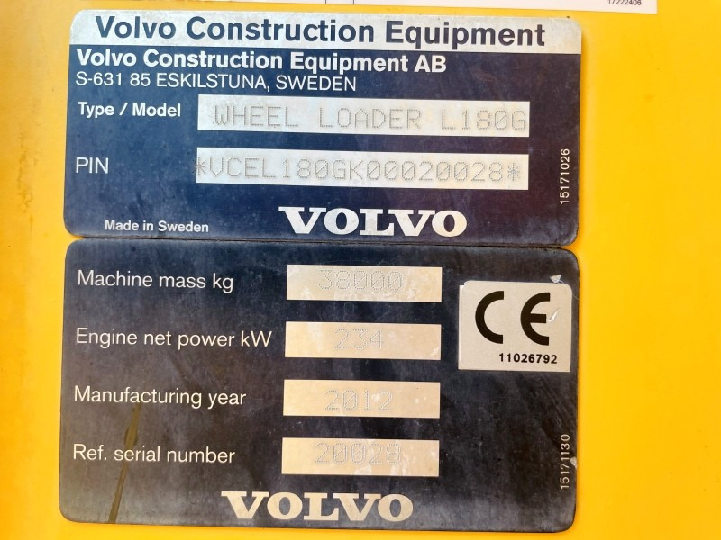 Volvo L180G HL (3636) - Radlader: das Bild 4 Volvo L180G HL (3636) - Radlader: das Bild 4