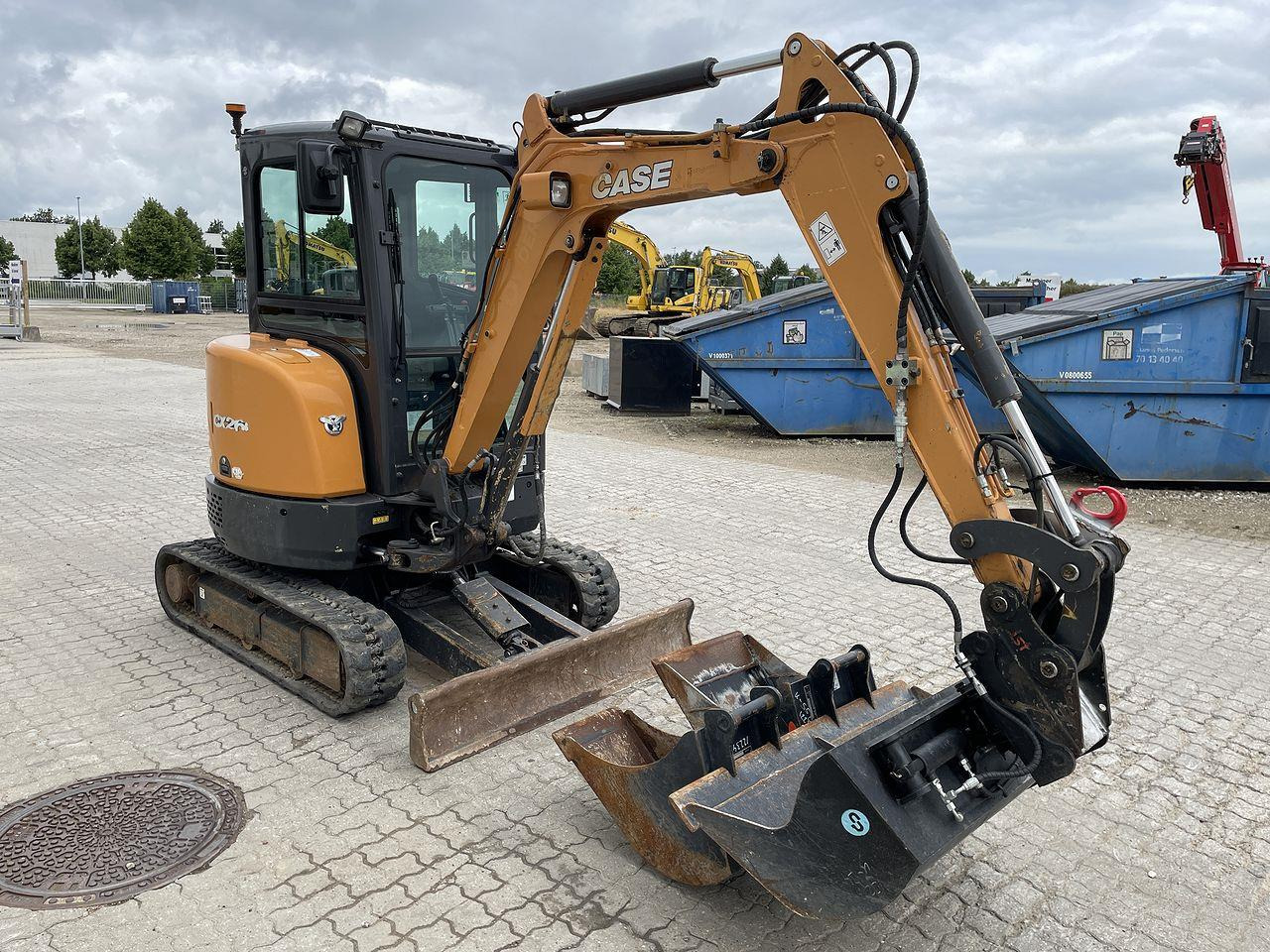 Case CX26C - Minibagger: das Bild 5 Case CX26C - Minibagger: das Bild 5