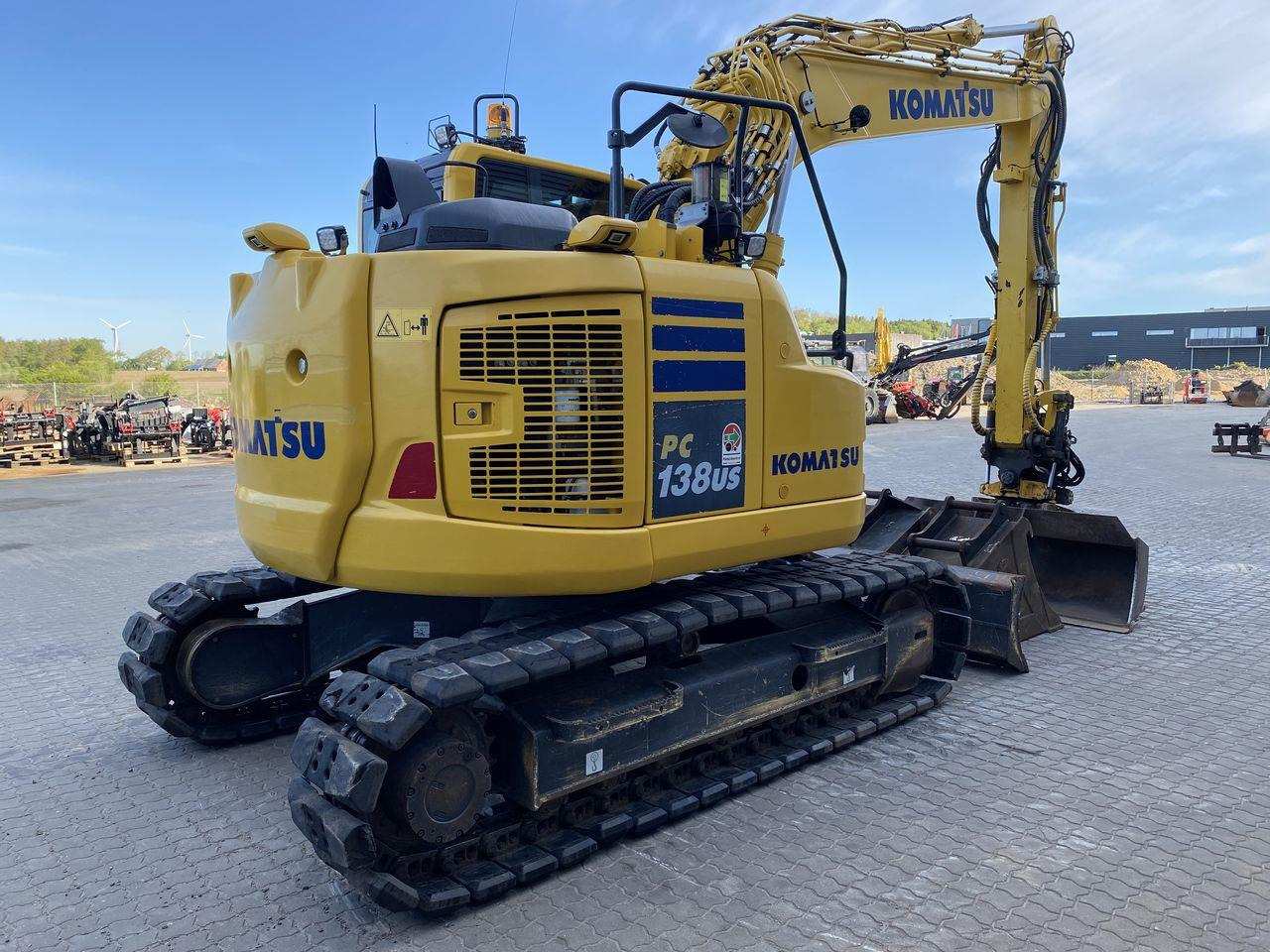 Komatsu PC138US-11 - Kettenbagger: das Bild 4 Komatsu PC138US-11 - Kettenbagger: das Bild 4
