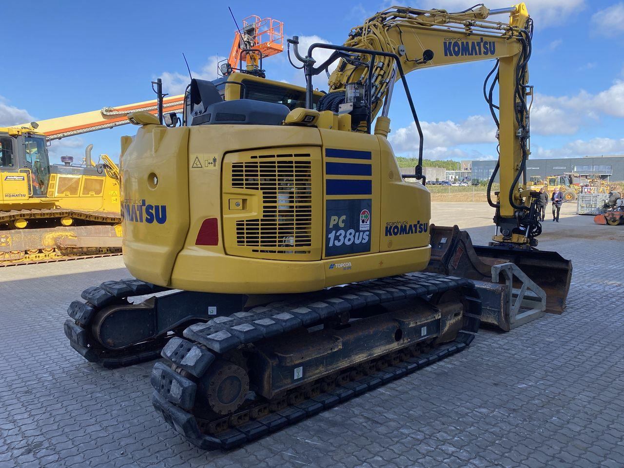 Komatsu PC138US-11 - Kettenbagger: das Bild 4 Komatsu PC138US-11 - Kettenbagger: das Bild 4