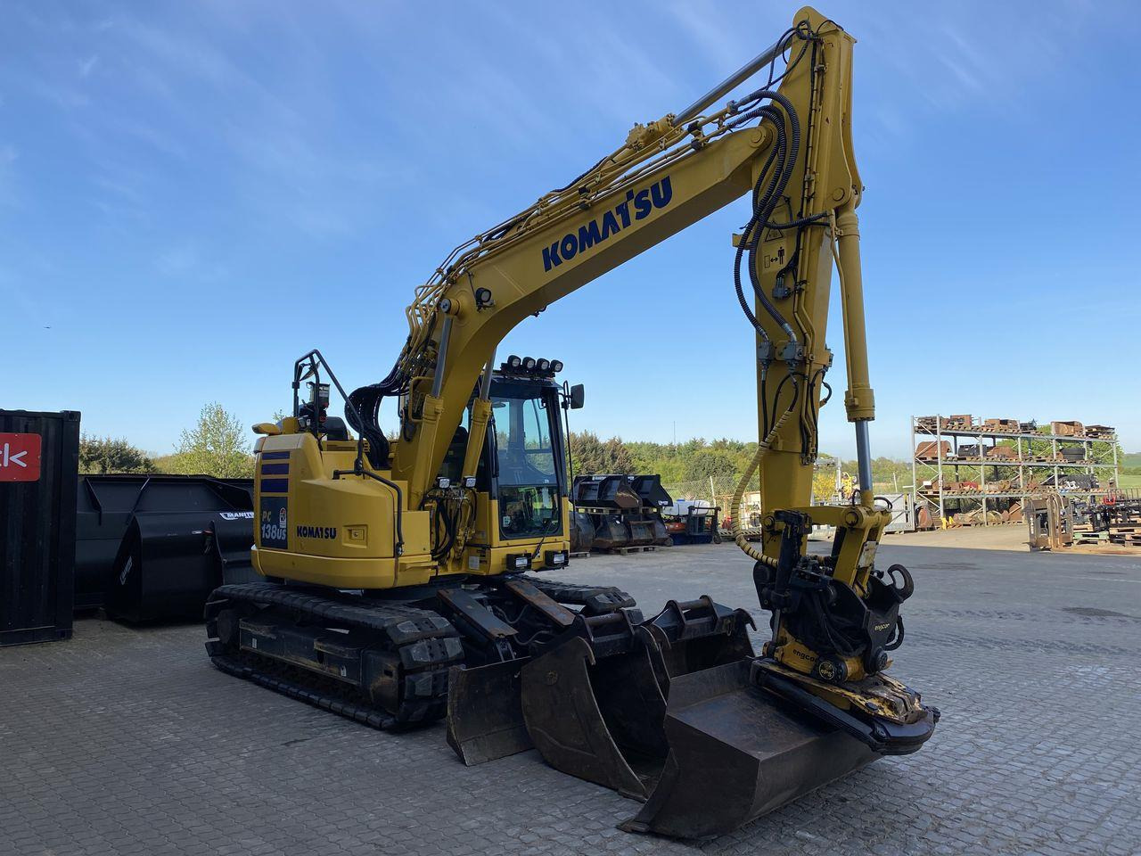 Komatsu PC138US-11 - Kettenbagger: das Bild 5 Komatsu PC138US-11 - Kettenbagger: das Bild 5
