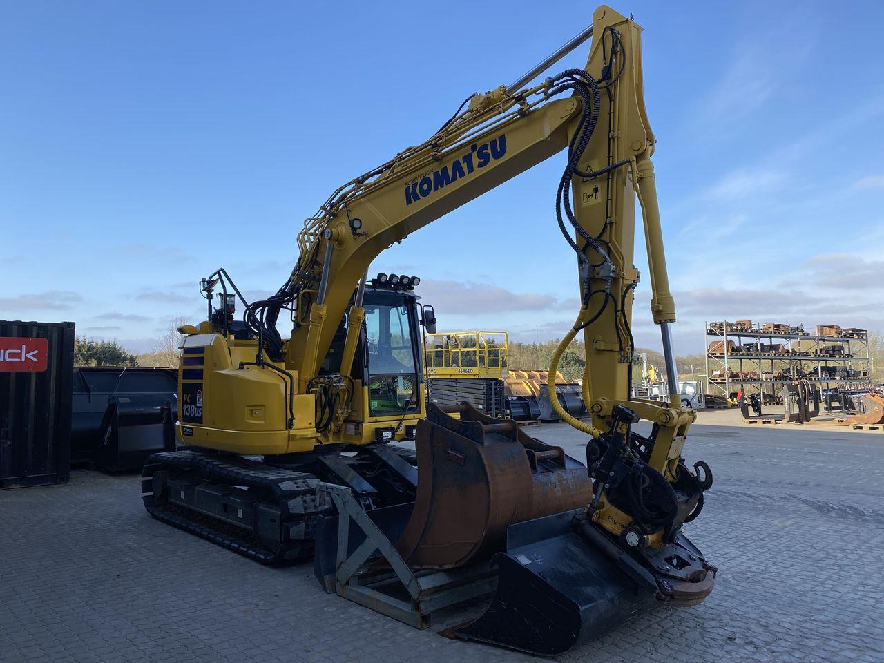 Komatsu PC138US-11 - Kettenbagger: das Bild 5 Komatsu PC138US-11 - Kettenbagger: das Bild 5