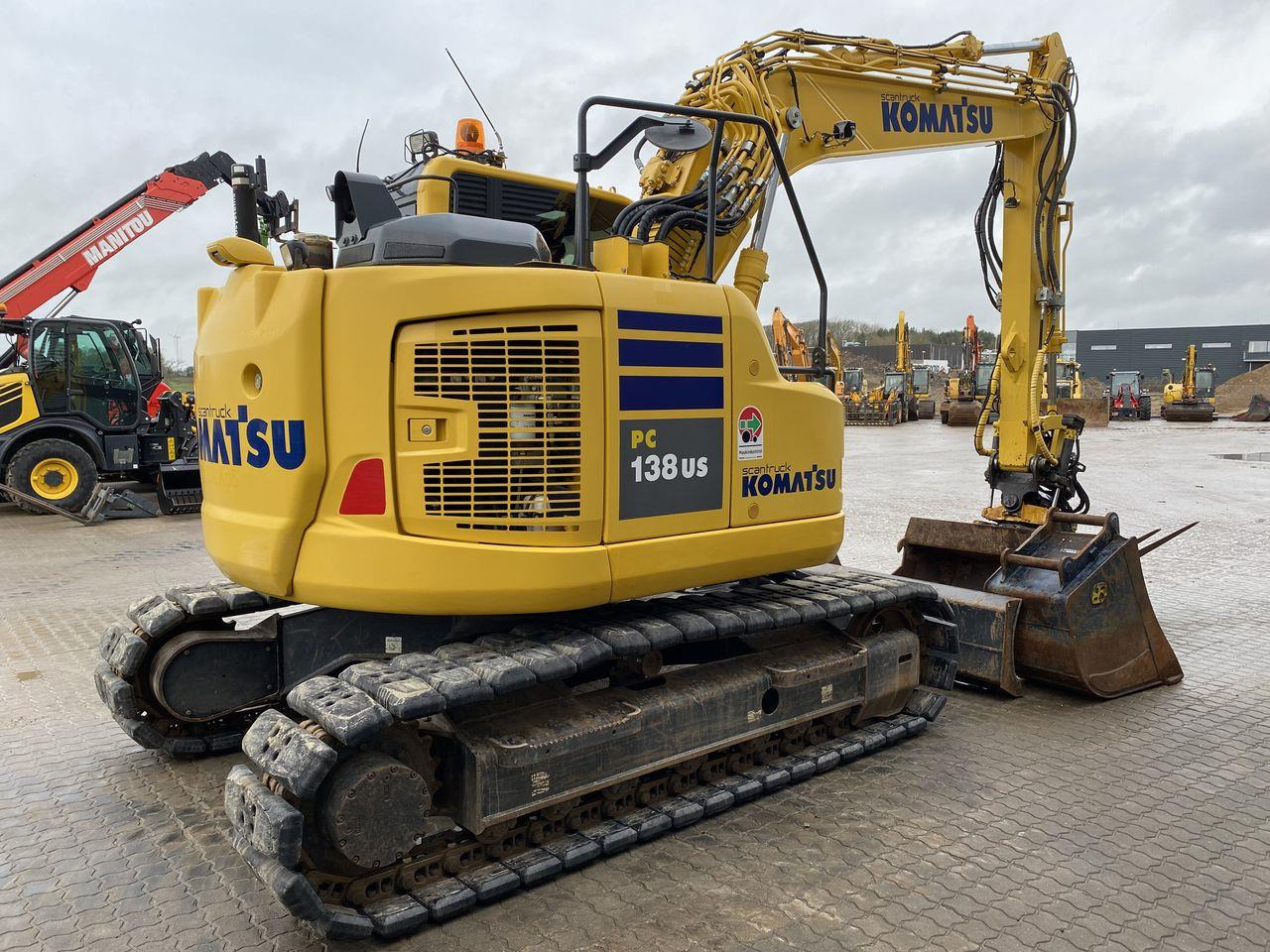 Komatsu PC138US-11 - Kettenbagger: das Bild 4 Komatsu PC138US-11 - Kettenbagger: das Bild 4