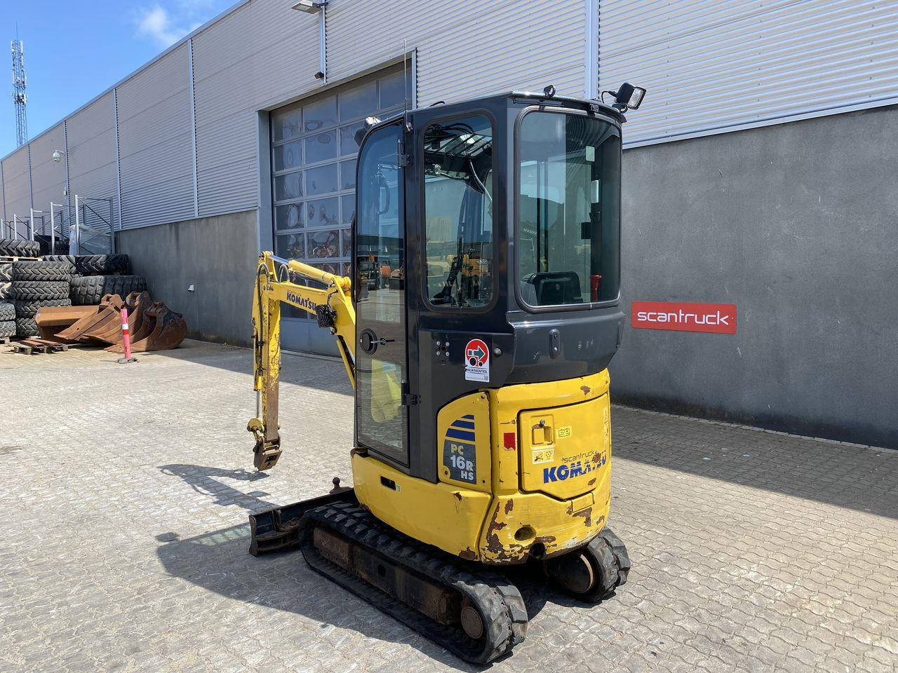 Komatsu PC16R-3HS - Minibagger: das Bild 2 Komatsu PC16R-3HS - Minibagger: das Bild 2