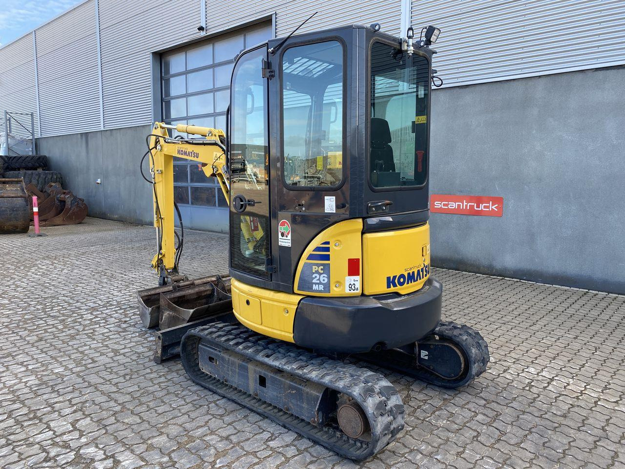 Komatsu PC26MR-3 - Minibagger: das Bild 2 Komatsu PC26MR-3 - Minibagger: das Bild 2