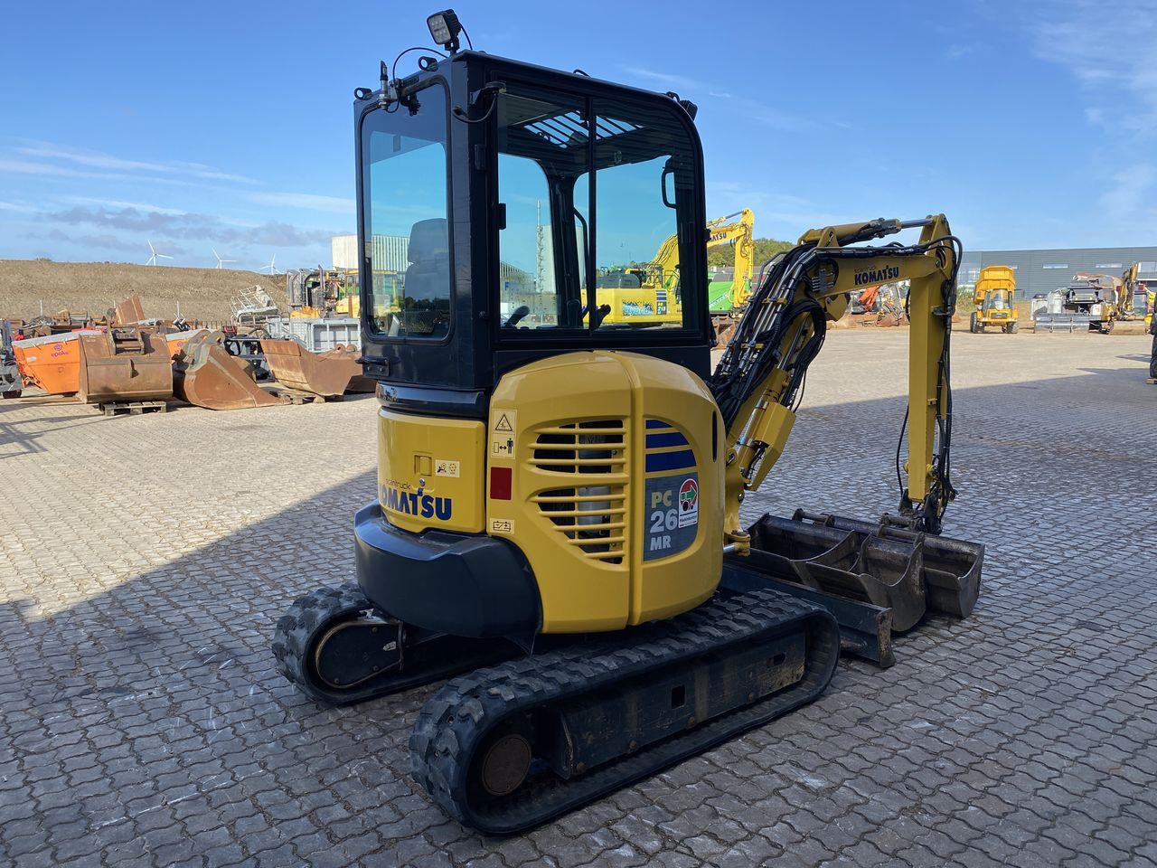 Komatsu PC26MR-3 - Minibagger: das Bild 4 Komatsu PC26MR-3 - Minibagger: das Bild 4