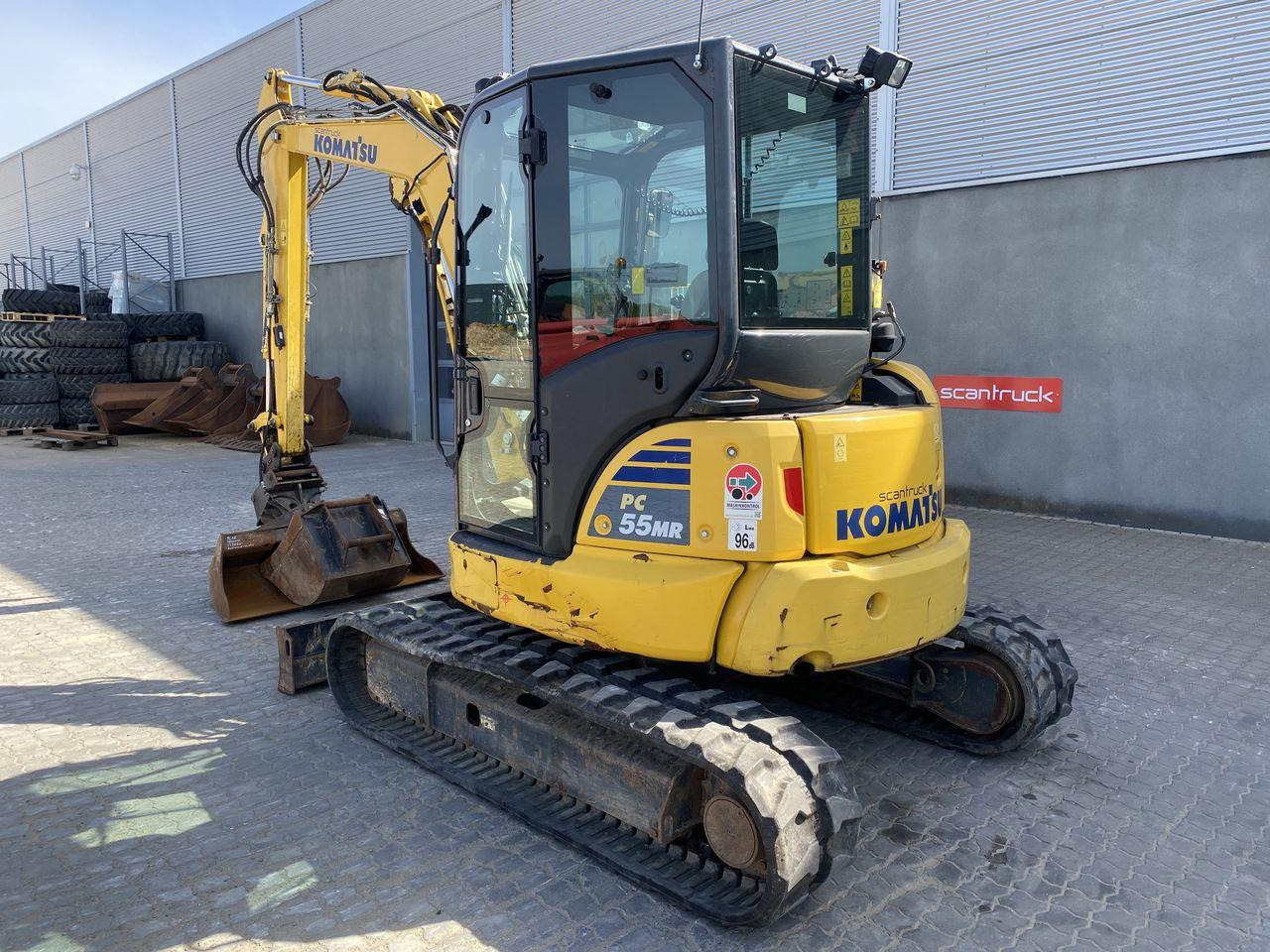 Komatsu PC55MR-5 - Minibagger: das Bild 2 Komatsu PC55MR-5 - Minibagger: das Bild 2