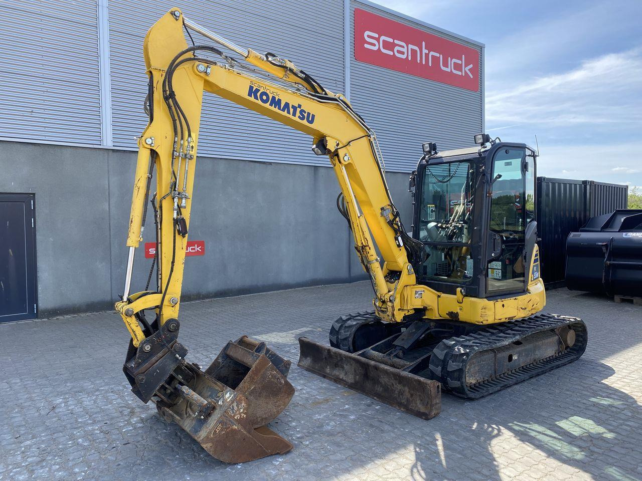 Komatsu PC55MR-5 - Minibagger: das Bild 1 Komatsu PC55MR-5 - Minibagger: das Bild 1