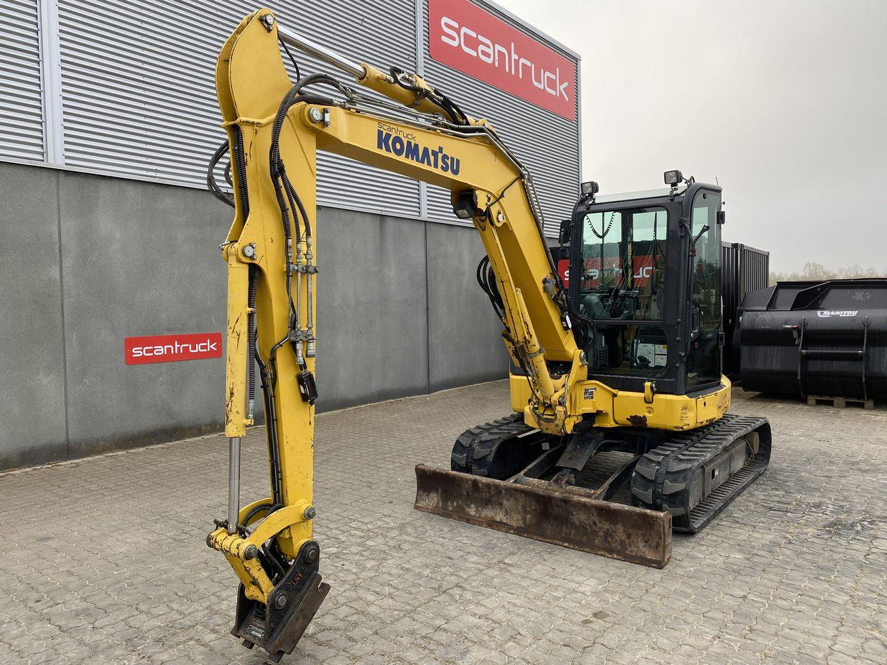 Komatsu PC55MR-5 - Minibagger: das Bild 1 Komatsu PC55MR-5 - Minibagger: das Bild 1